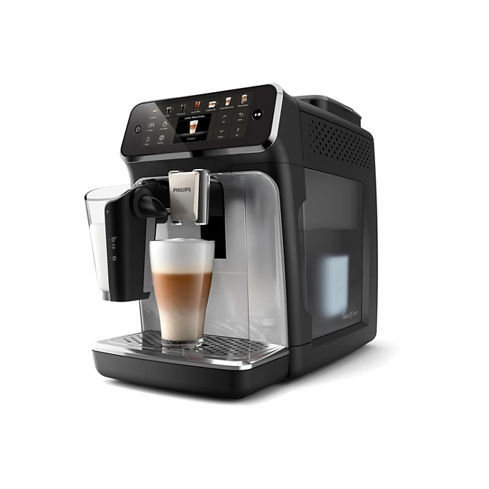 Philips Series 4400 Fully Automatic Espresso Machine – EP4446/70 | Premium Bean-to-Cup Coffee Maker - Habitt