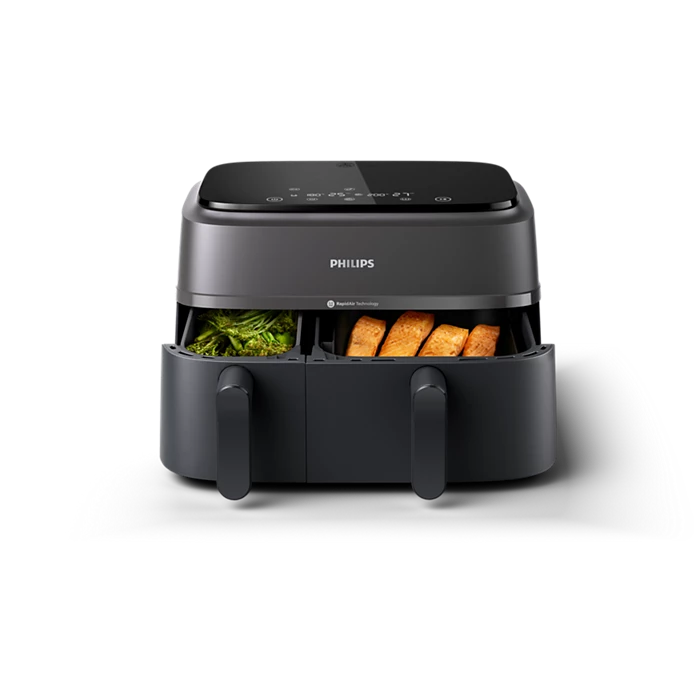 Philips 3000 Series 9.0L Dual Basket Airfryer NA350/00 - Habitt