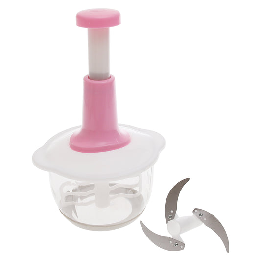 Manual Kitchen Hand Chopper – 1.5L / 2L Push‑Down Vegetable & Fruit Dicer - Habitt