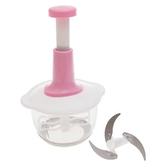 Manual Kitchen Hand Chopper – 1.5L / 2L Push‑Down Vegetable & Fruit Dicer - Habitt