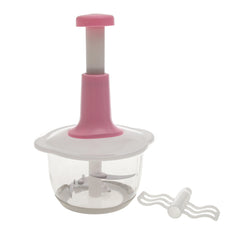 Manual Kitchen Hand Chopper – 1.5L / 2L Push‑Down Vegetable & Fruit Dicer - Habitt