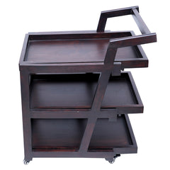 3 Step Ferdy Tea Trolley (Sheesham) - Habitt