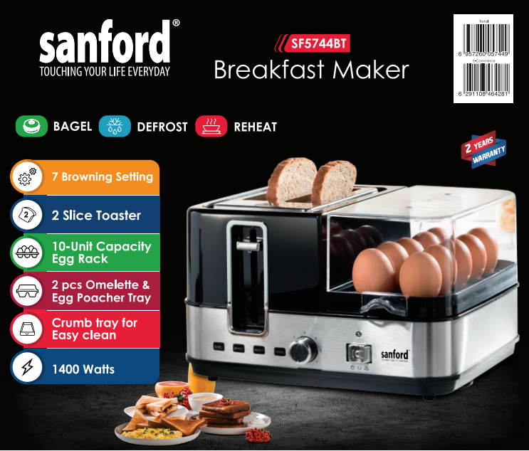 Break Fast Maker .SF5744 - SANFORD - Habitt