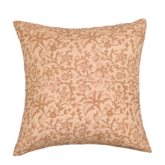Beige Jaal Cushion Cover 18x18 (RD) - Habitt