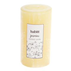 Jasmine Pillar Candle 2x4" - Habitt