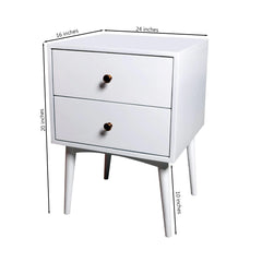Ethereal Queen Bed with side table