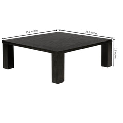 Honey Comb Coffee Table - Black