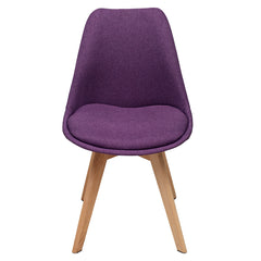 Gigma Purple W/Fabric Chair - Habitt