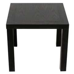 Honey Comb Black Side Table