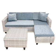 Gather L shape Sofa W/T - Habitt