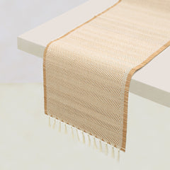 Bamboo Runners Silver (14x72) - Habitt