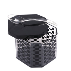 Black Diamond Cut Sugar Pot - Habitt