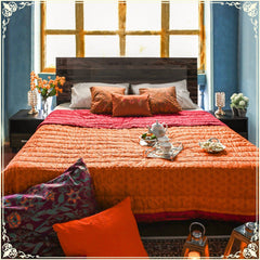 Franklin Bed with two Side Tables