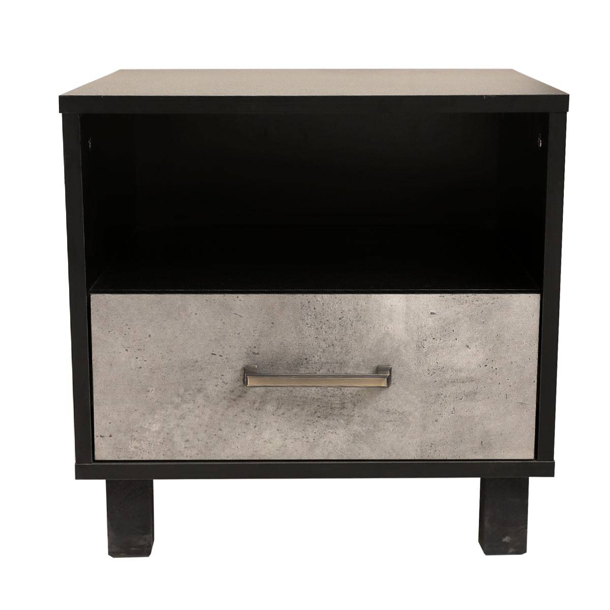 Oxford Bed with two Side Tables