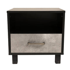 Oxford Bed with two Side Tables