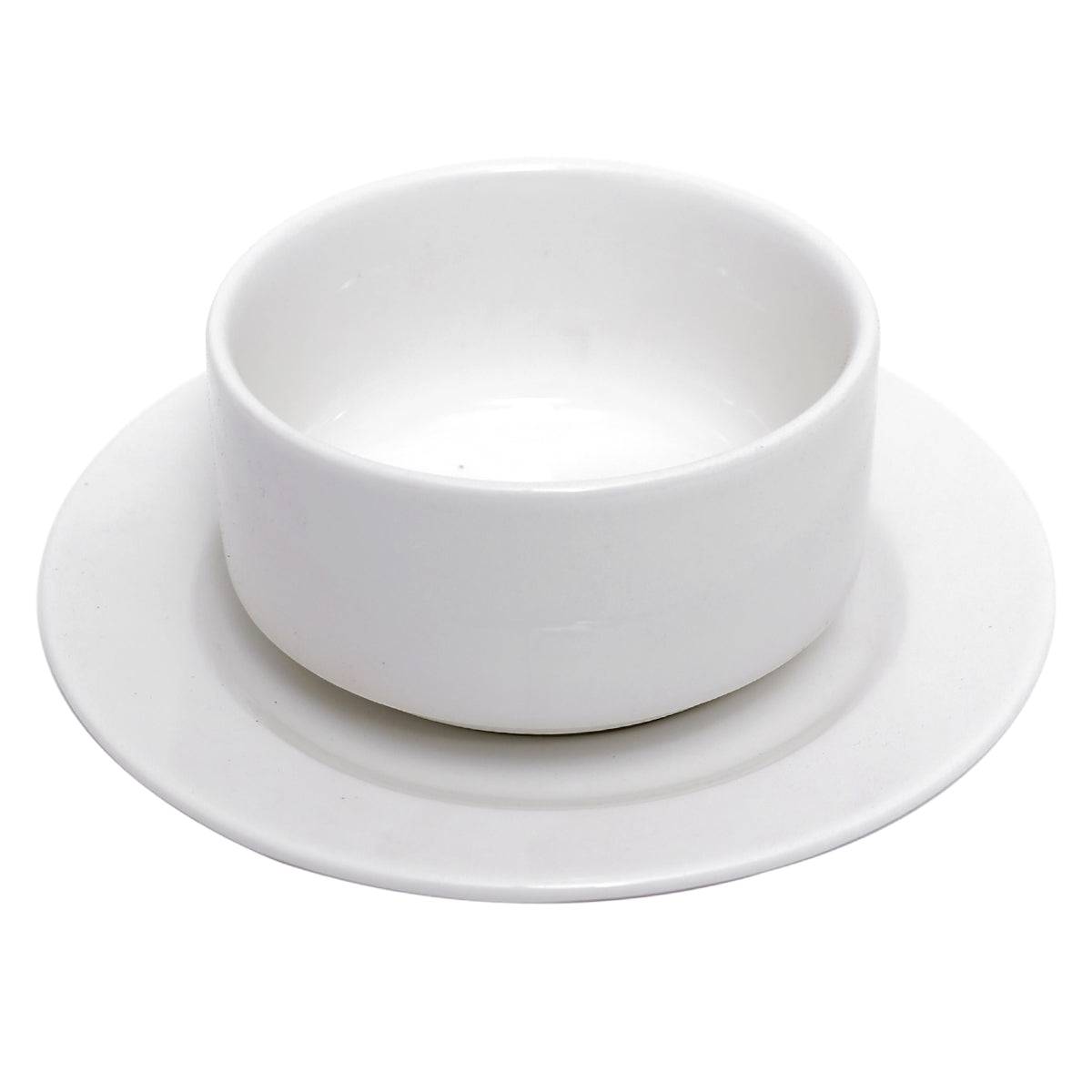 SOUP BOWL W/SAUCER 11CM RKBACS01/ST01 - Habitt