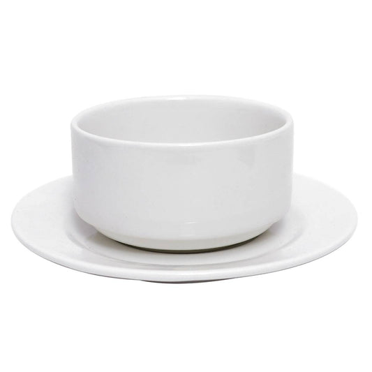 SOUP BOWL W/SAUCER 11CM RKBACS01/ST01 - Habitt