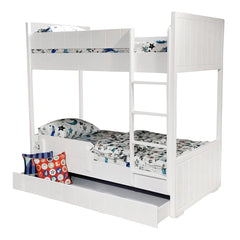 White house bunk bed 2 story