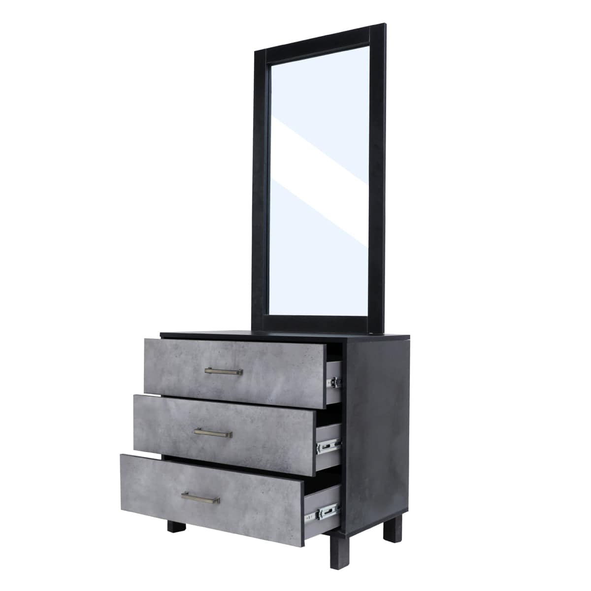 Oxford Black n Grey Dresser